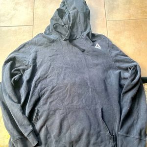 REEBOK 2XL BLACK HOODIE